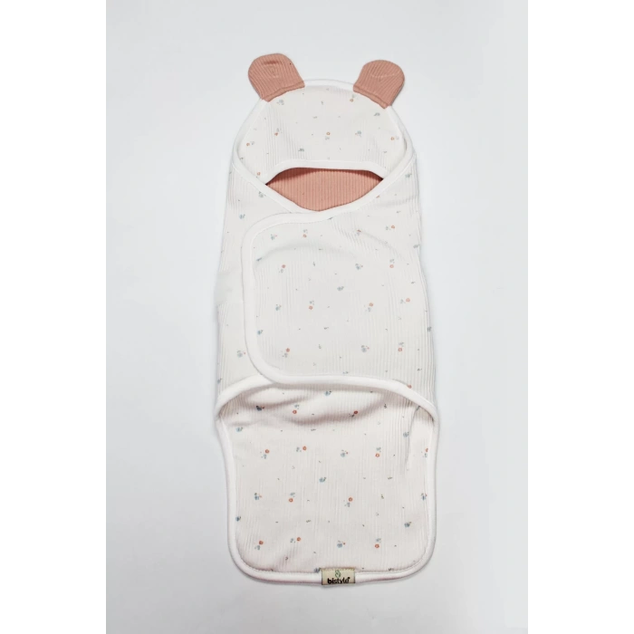 Bloom White Organik Bel Destekli Kundak 75103 Ekru Gül Kurusu