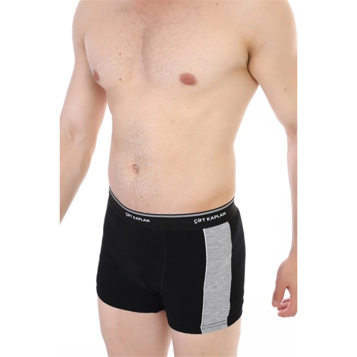 Çift Kaplan 850 Biyeli Likralı Erkek  Boxer