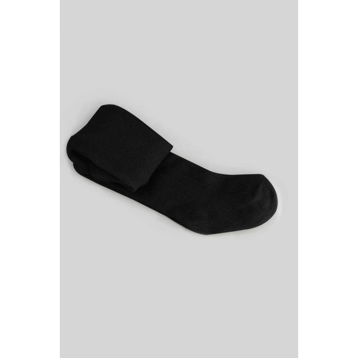 Derby Basic Tekli Penye Külotlu Çorap Bs50102b Siyah