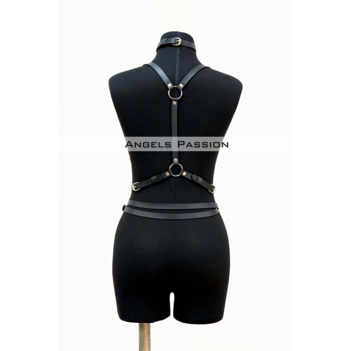 Deri Kemer, Elbise Kemeri Ve Choker Takım - Brf632