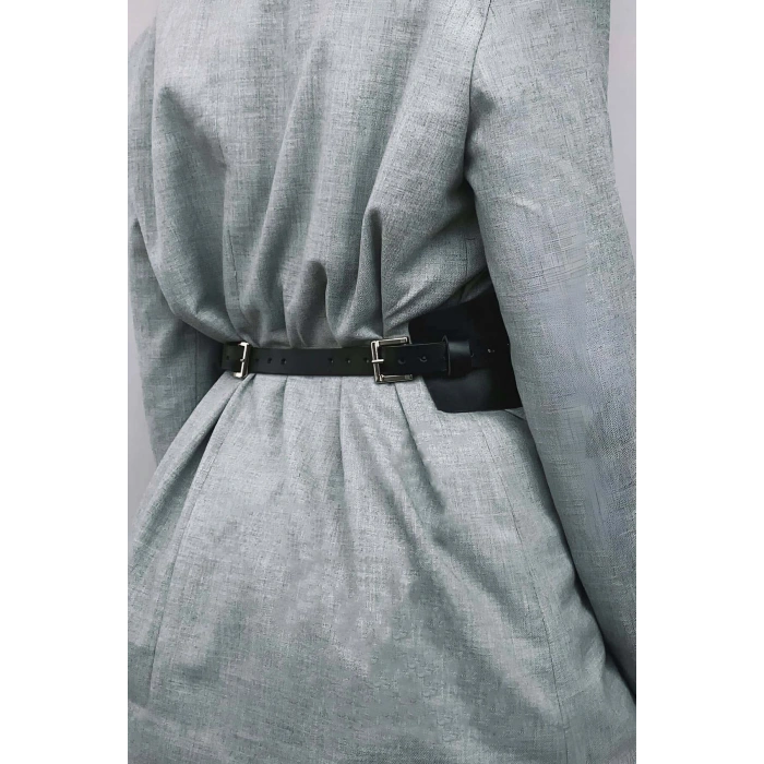 Deri Korse Kemer, Şık Deri Harness Kemer - Brf1127