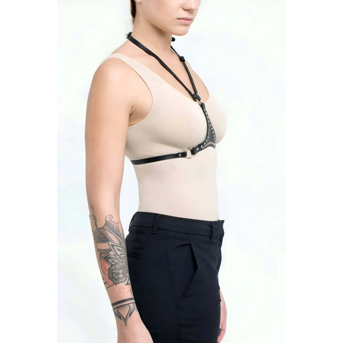 Elbise Üstü Deri Aksesuar, T-shirt Üzeri Deri Aksesuar - Brf850