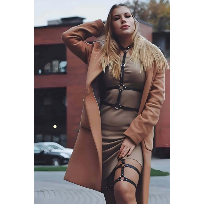 Elbise Üstü Şık Harness Takım - Brf159