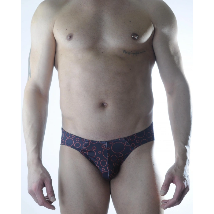 Erkek Daire Desenli Fantezi Jockstrap