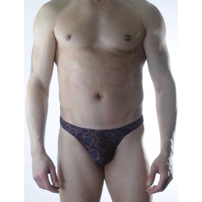 Erkek Daire Desenli Tanga İç Çamaşırı
