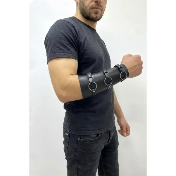 Erkek  Deri Kol Takısı Vücut Aksesuar Brfm238