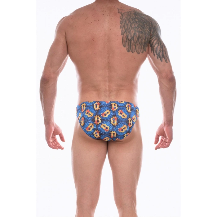 Erkek  Desenli Slip Çamaşır