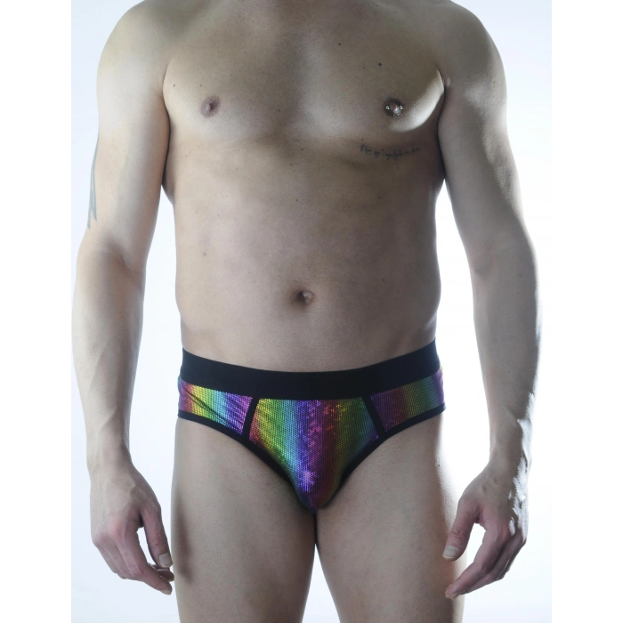 Erkek Fantezi Renkli Jockstrap