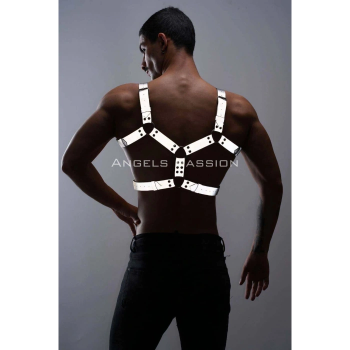 Erkek  Göğüs Harness - Reflektörlü (karanlıkta Yansıyan) Göğüs Harness - Brfm78