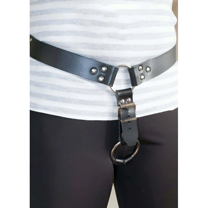 Erkek  Özel Bölge Deri Harness - Brfm25