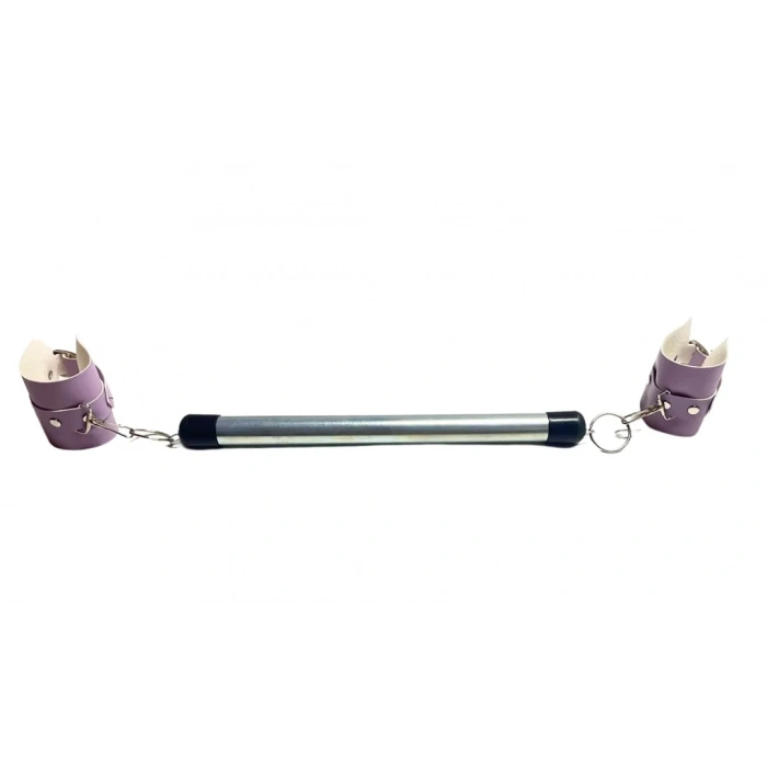 Fantezi Seksi Deri Borulu Lila El Kelepçesi