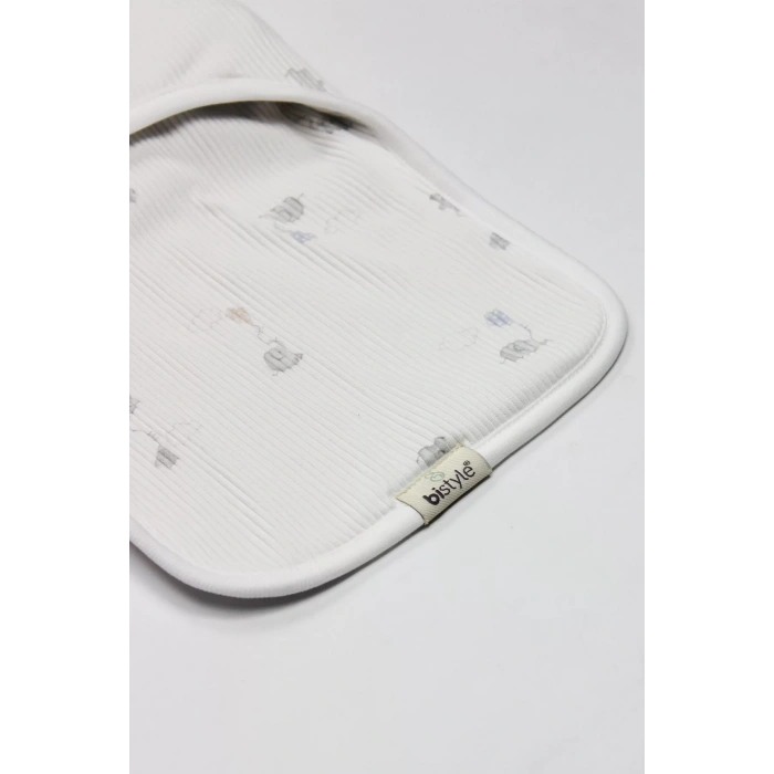 Flying Elephant Organik Bel Destekli Kundak 75102 Ekru Gri