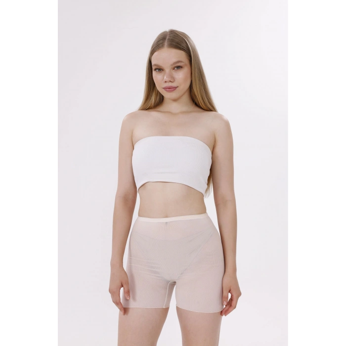 Freshness 0024 Lazer Kesim Tül Boxer Korse