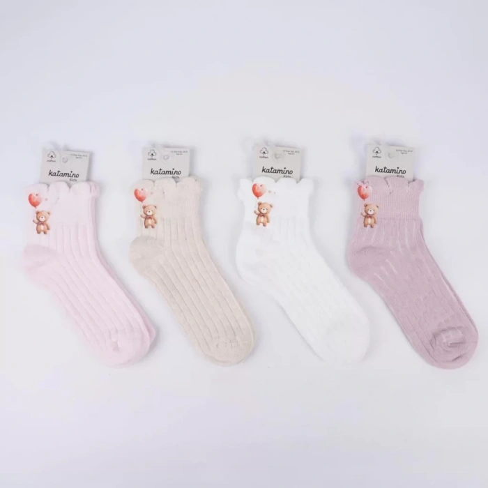 Göksel Aks. Kız Soket Çorap K22267 Asorti