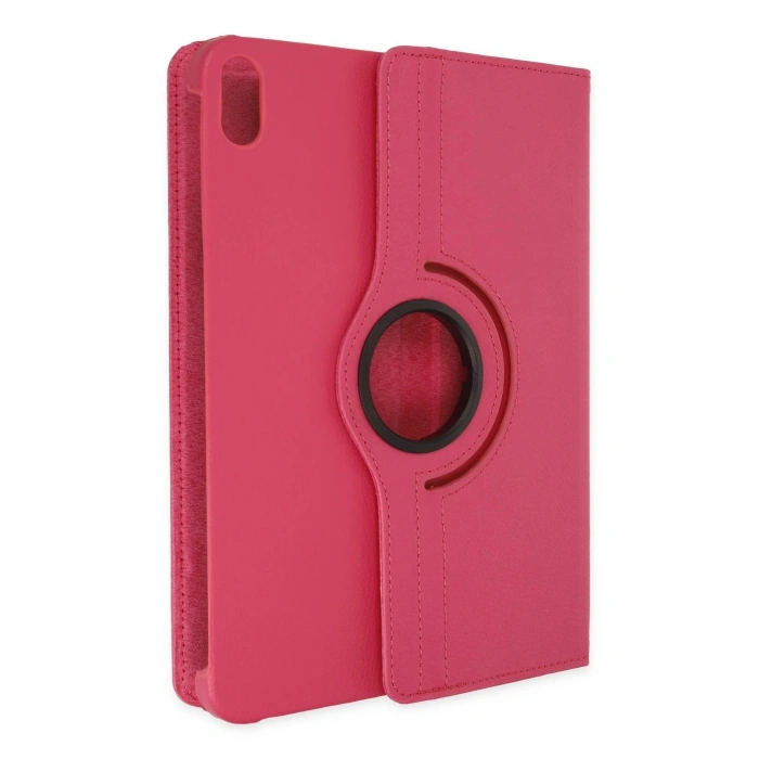 iPad 2022 10.9 (10.nesil) Kılıf 360 Tablet Deri Kılıf - Pembe
