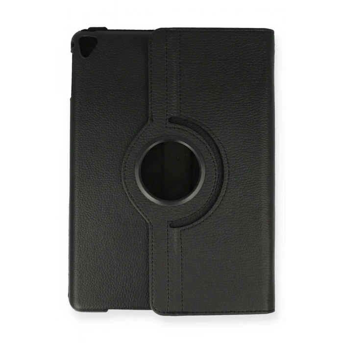 iPad 9.7 (2018) Kılıf 360 Tablet Deri Kılıf - Siyah