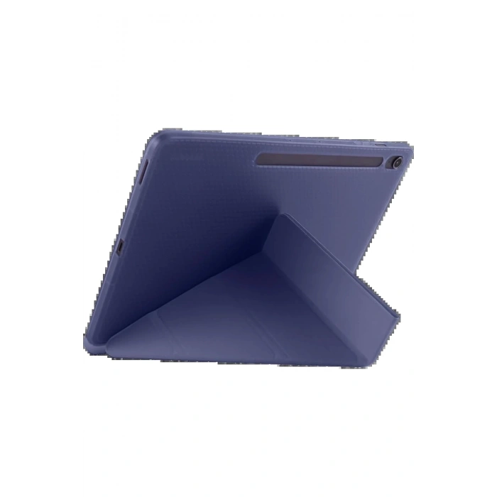 iPad Pro 11 (2024) Kılıf Kalemlikli Hugo Tablet Kılıfı - Lacivert