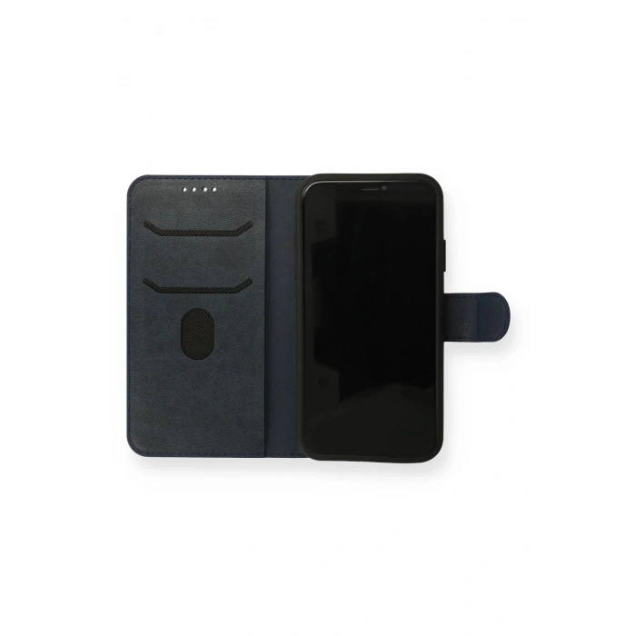 iPhone 13 Mini Kılıf Trend S Plus Kapaklı Kılıf - Lacivert