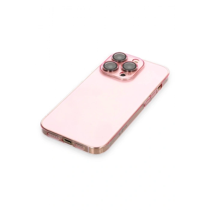 iPhone 13 Pro Kılıf Armada Lensli Kapak - Rose Gold