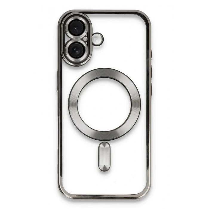 iPhone 16 Kılıf Kross Magneticsafe Kapak - Titan Gri