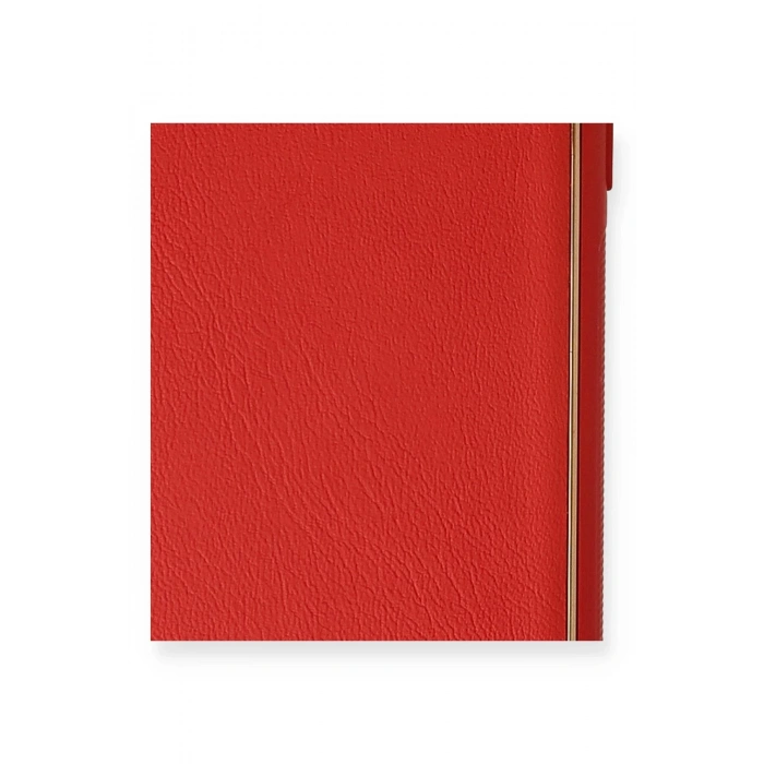 iPhone 7 Kılıf Coco Deri Silikon Kapak - Kırmızı