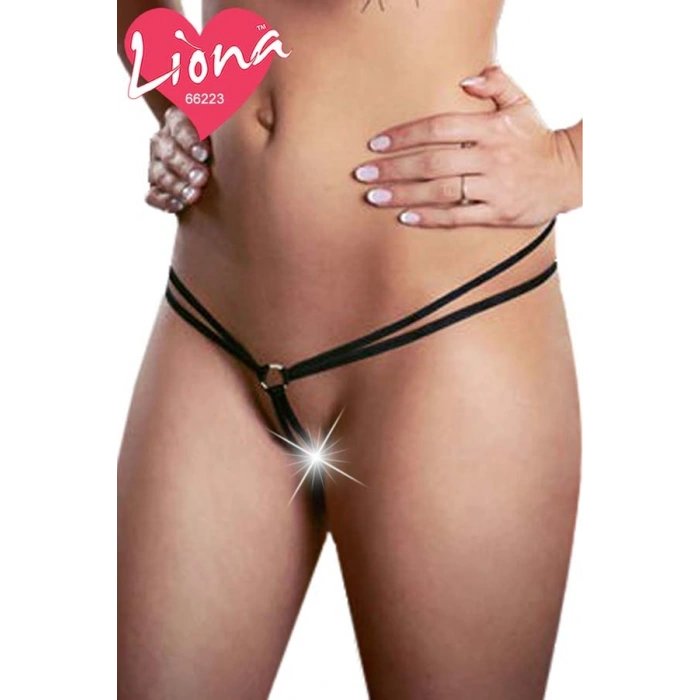 İpli Büyük Beden Tanga