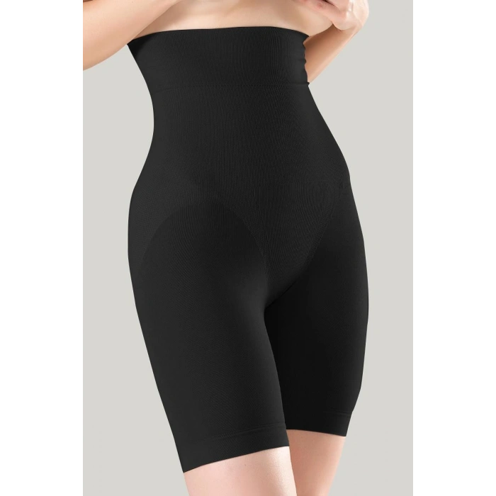 Kadın Çift Kat Mideli Parçalı Korse Sıkılaştırıcı Shapewear