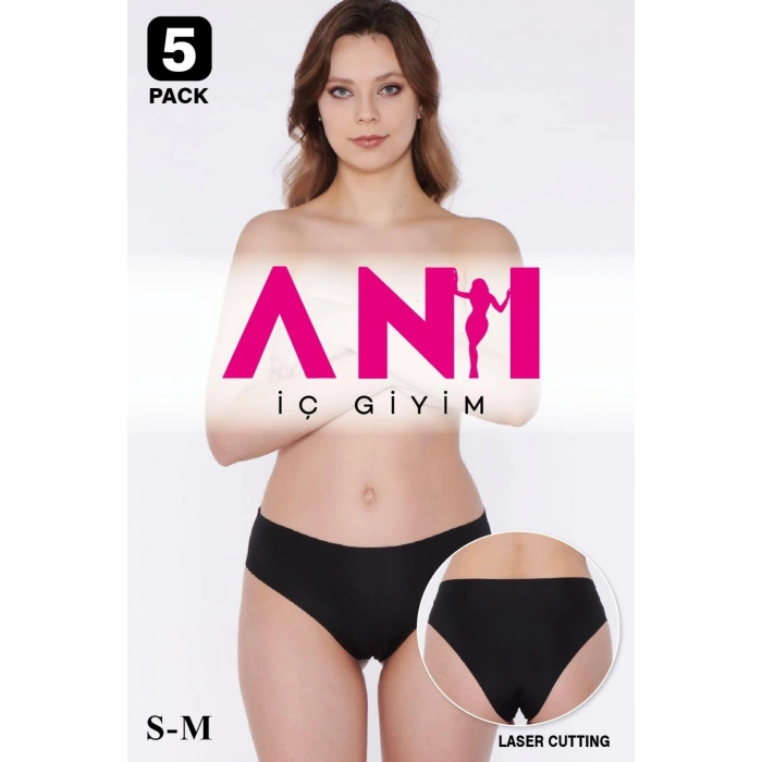 Lazer 5 Li Slip Külot Kadın