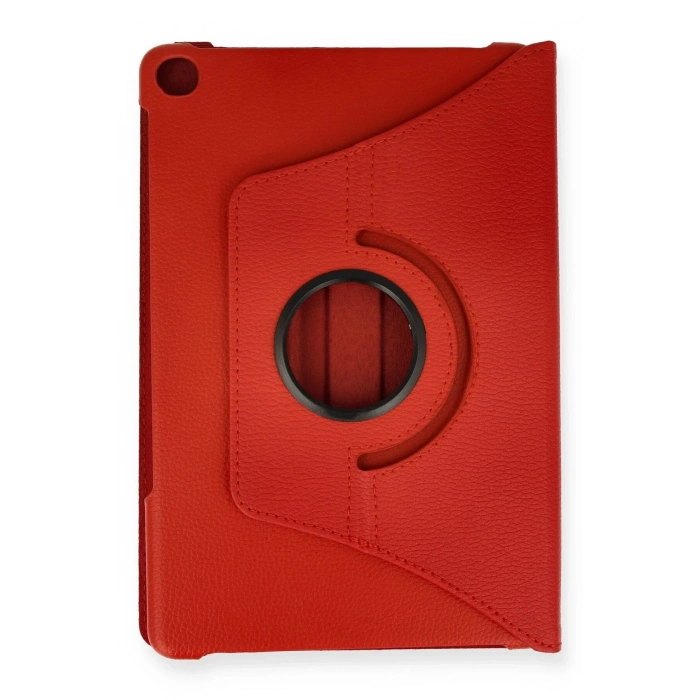 Lenovo Tab M10 TB328FU Kılıf 360 Tablet Deri Kılıf - Kırmızı
