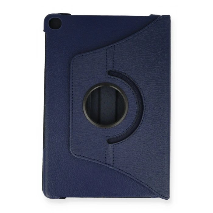 Lenovo Tab M10 TB328FU Kılıf 360 Tablet Deri Kılıf - Lacivert