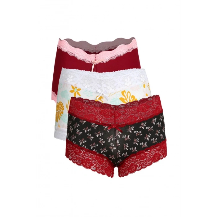 Moda Bayan 3lü Boxer