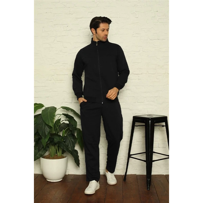 Moda Erkek Eşofman Takımı Lacivert