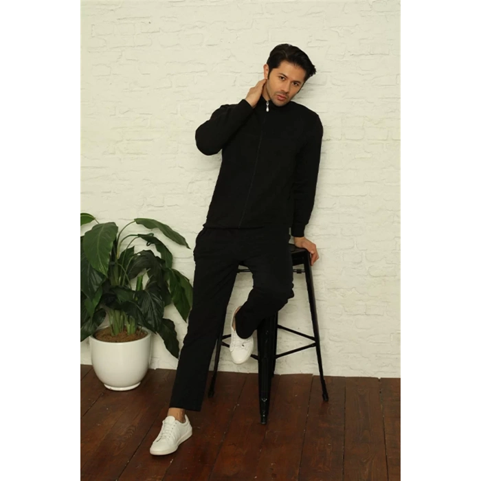 Moda Erkek Eşofman Takımı Siyah