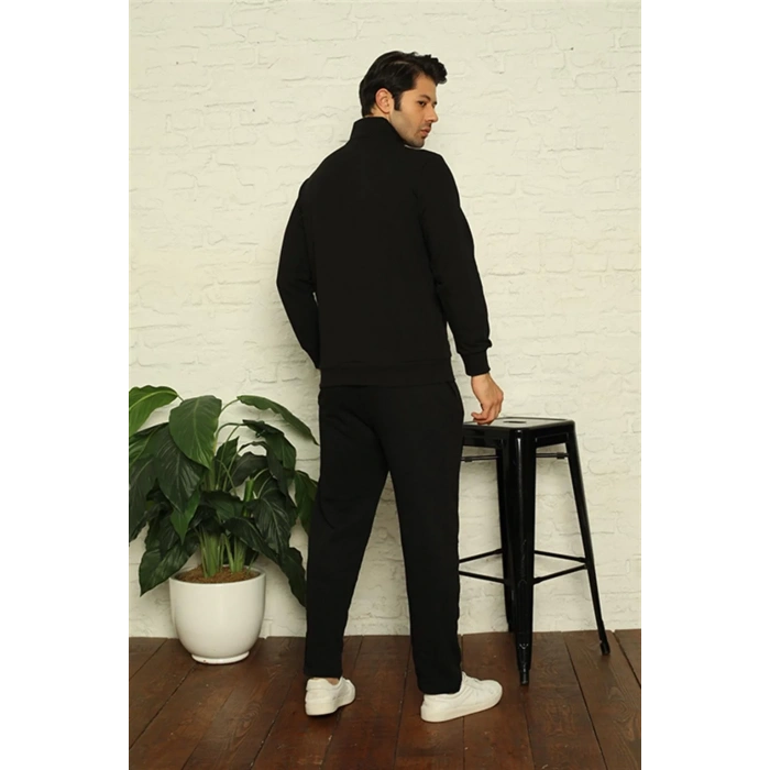 Moda Erkek Eşofman Takımı Siyah