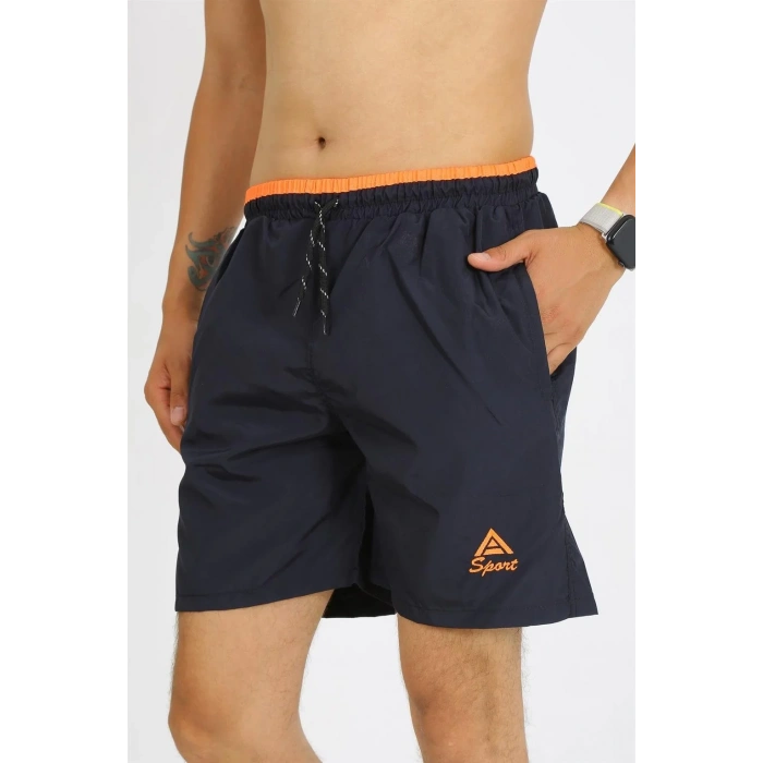 Moda Erkek Lacivert Deniz Şortu