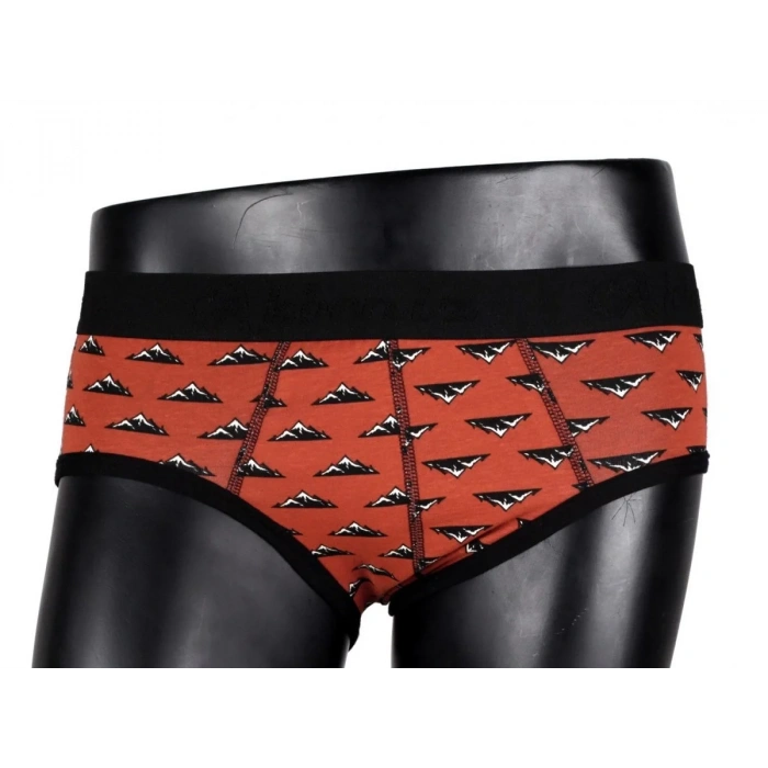 Moda Erkek Likralı Slip Kiremit - Lacivert