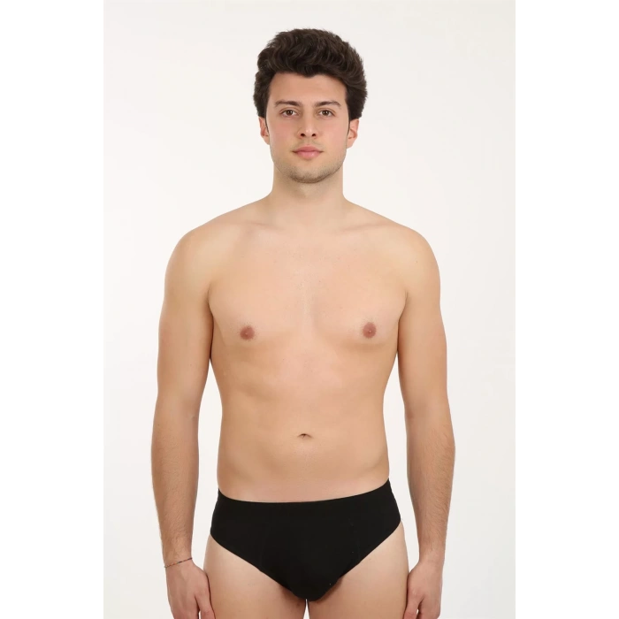 Moda Erkek Likralı Slip Siyah