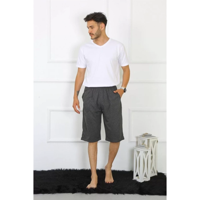 Moda Erkek Pamuk Antrasit Kapri