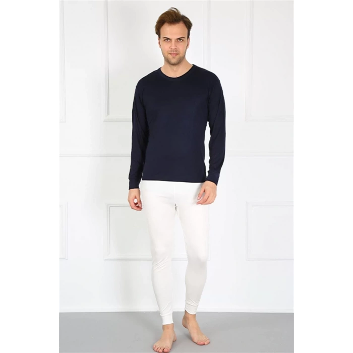 Moda Erkek Pamuk Beyaz Tek Alt İçlik