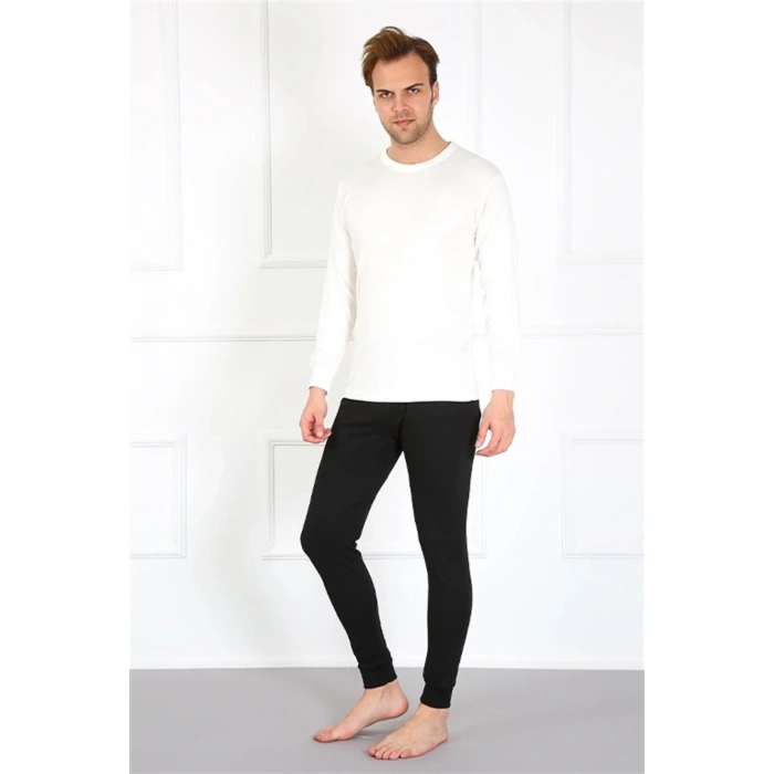 Moda Erkek Pamuk Lacivert Tek Alt İçlik