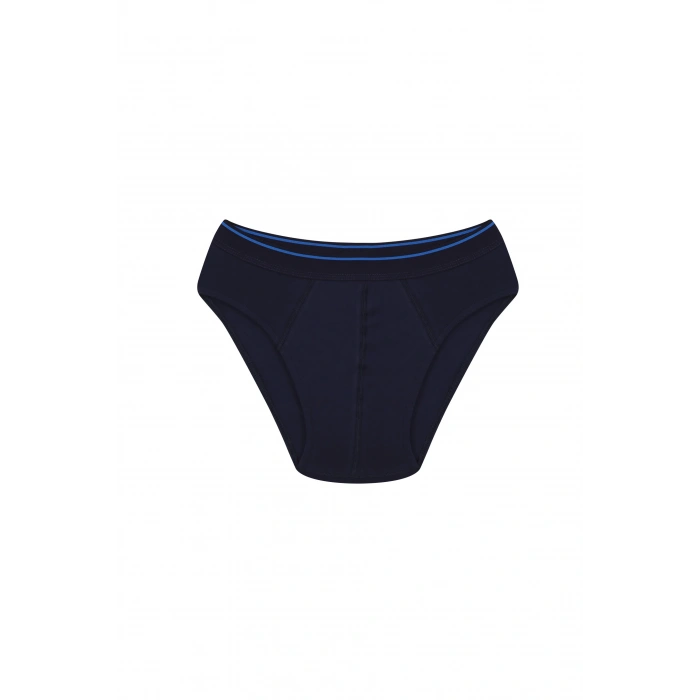 Moda Erkek Pamuk Likralı Slip Lacivert