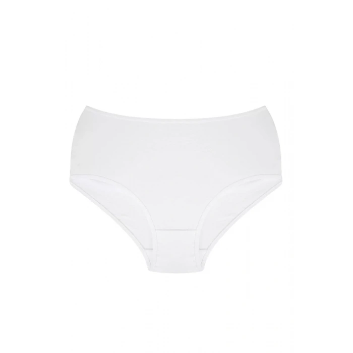 Moda Kadın Büyük Beden Külot Beyaz 40264