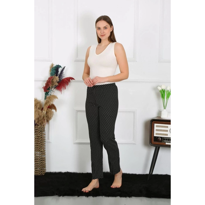 Moda Kadın Pamuklu Tek Alt Pijama