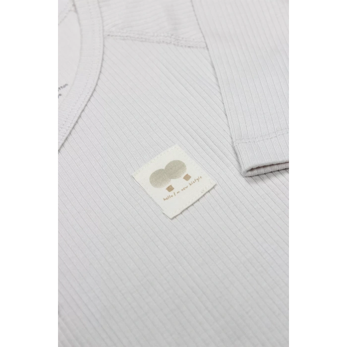 Organic Modal Flying Balloons Kruvaze Uzun Kol Body Bs17121 Bej