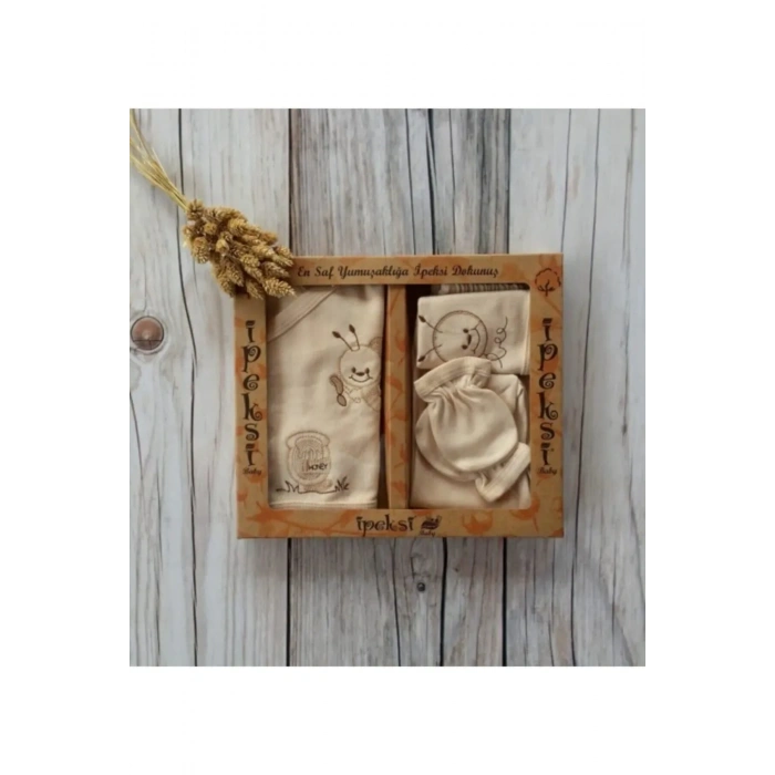 Organik % 100 Pamuk 5li Hastane Çıkış Seti