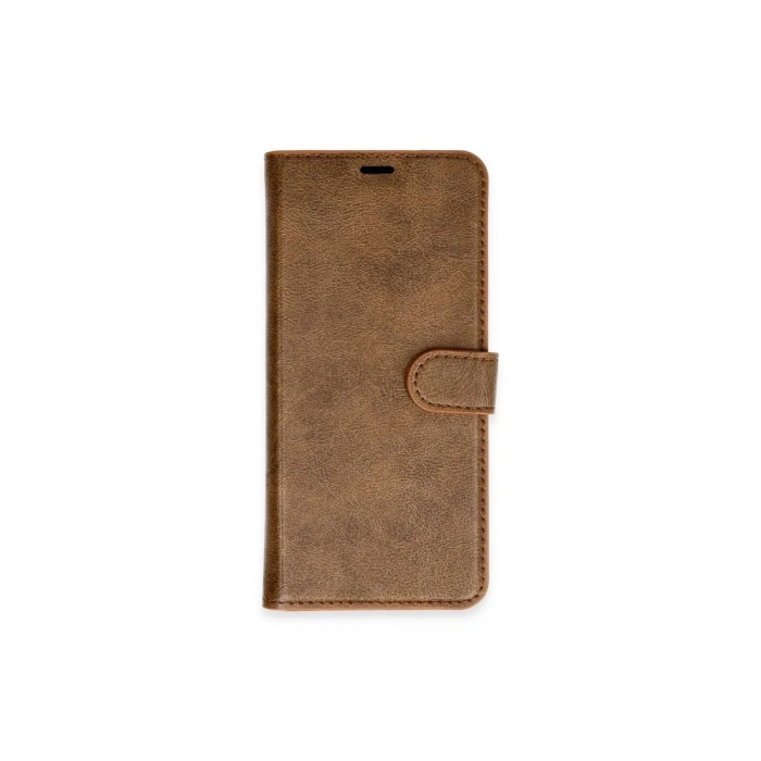 Realme C63 Kılıf Trend S Plus Kapaklı Kılıf - Taba