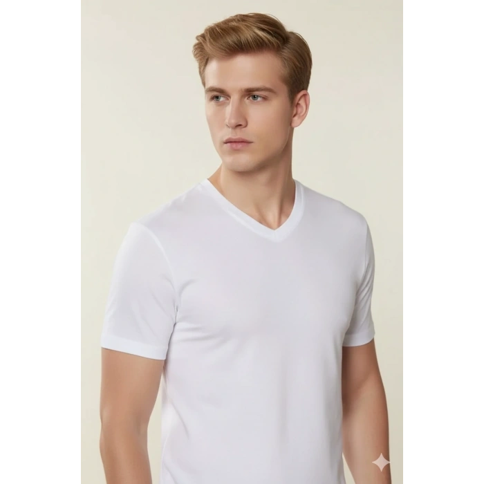 Şahinler V Yaka Erkek  Penye E008