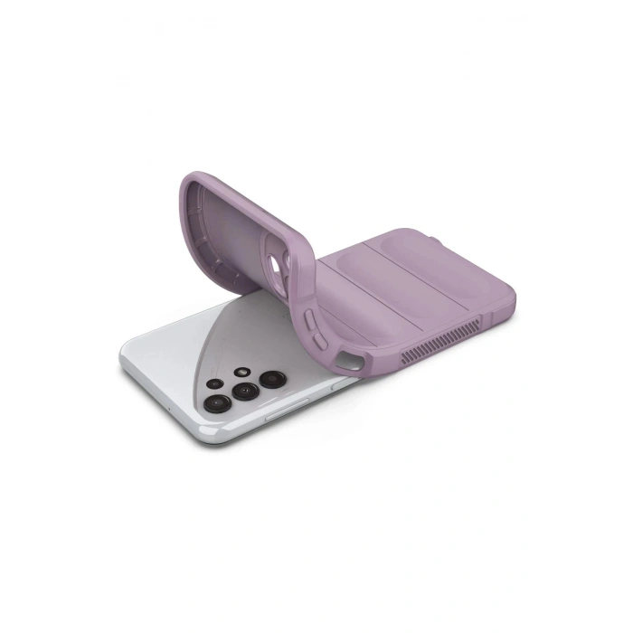 Samsung Galaxy A13 4G Kılıf Optimum Silikon - Mor