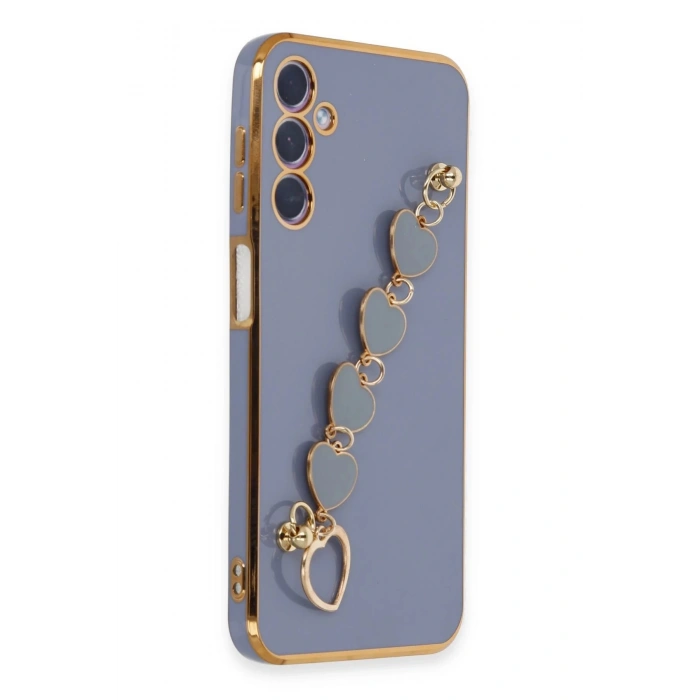 Samsung Galaxy A24 4G Kılıf Esila Silikon - Gri