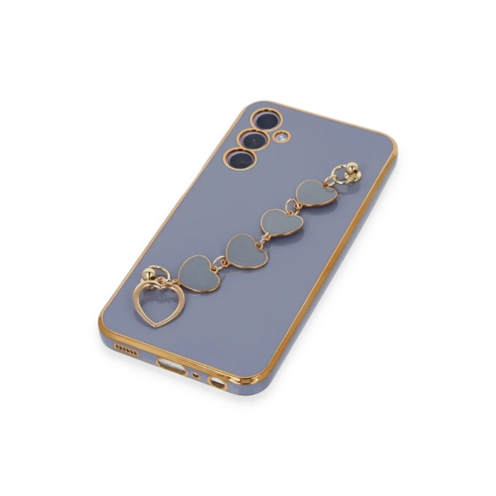 Samsung Galaxy A24 4G Kılıf Esila Silikon - Gri